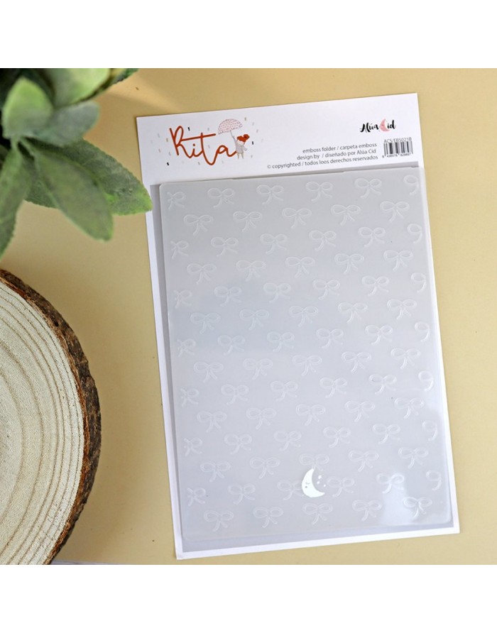 Lacitos emboss folder | Alúa Cid design