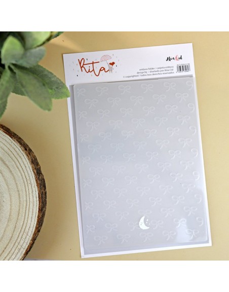 Lacitos emboss folder | Alúa Cid design