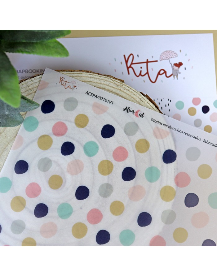 Special papers kit, 'Rita'