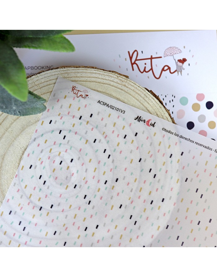 Rita special papers kit | Alúa Cid...