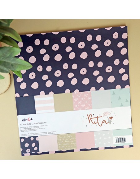 Rita solid papers kit | Alúa Cid design