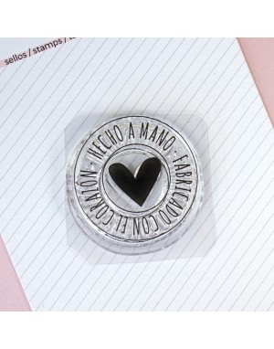 DIY Medallion clear stamp | Alúa Cid 2
