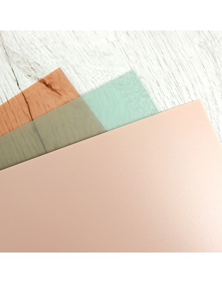 Extra thick opaque pink polypropylene