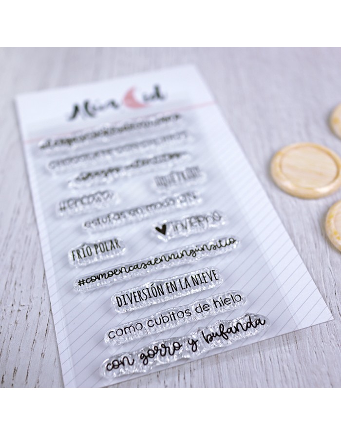 Momentos de invierno clear stamps set...