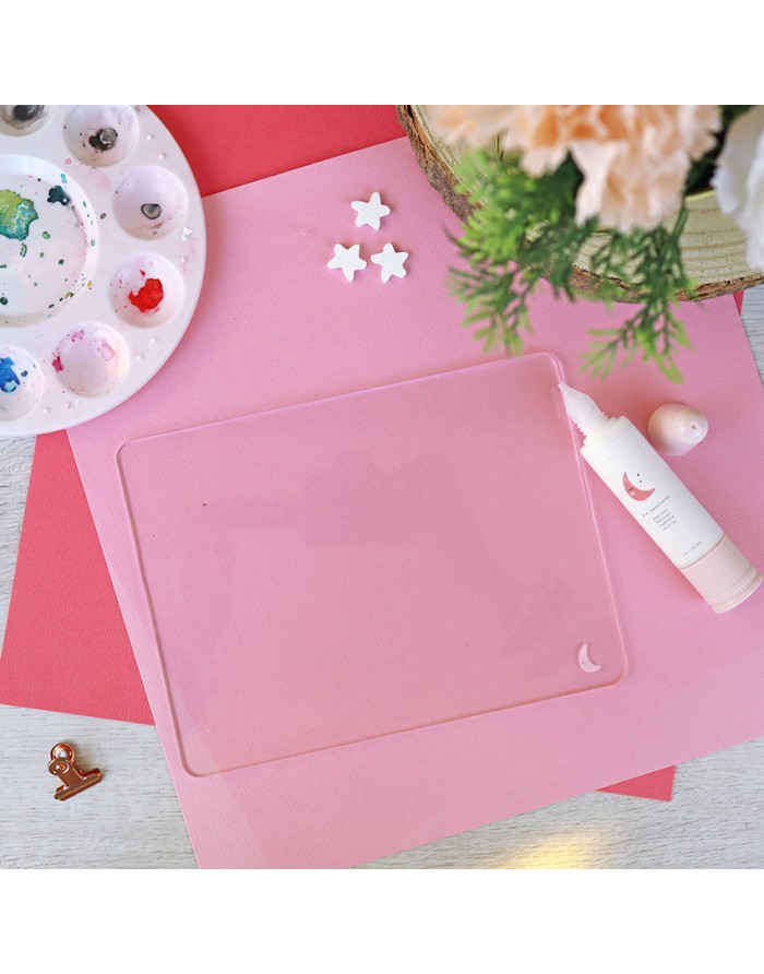 Mix media acrylic mat | Alúa Cid