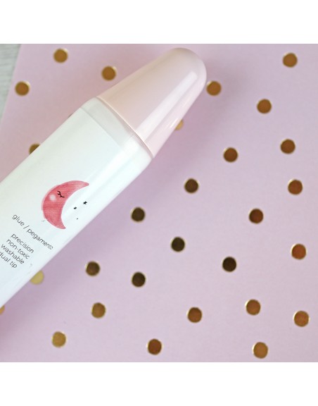 special paper gold polka dots Pink