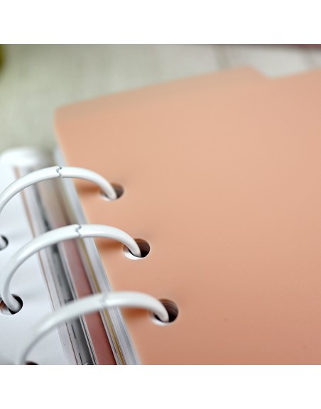 Set planner dividers opaque pink
