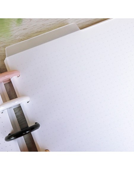 Set A5 DISC planner dividers Transparent