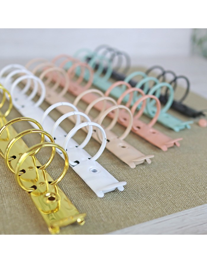 Mechanism 6 rings for A5 Pink Mechanism 6 rings for A5 Pink