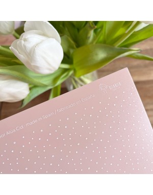 Rosa Puntos Extra thick Opaque polypropylene