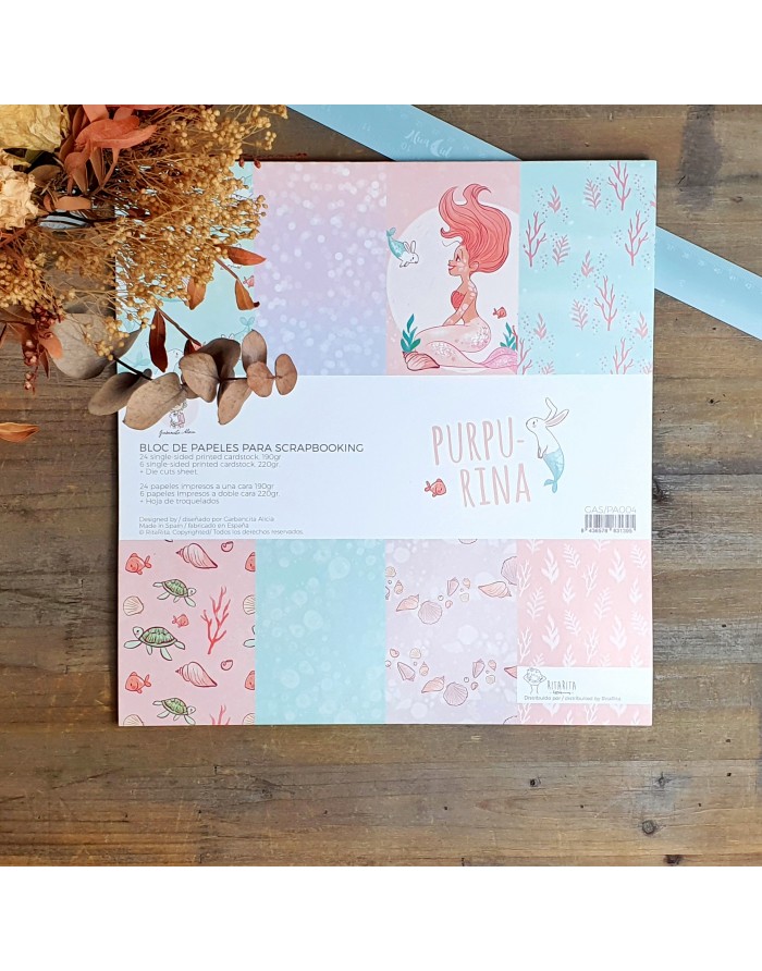 Purpurina 12x12" paper pad |...