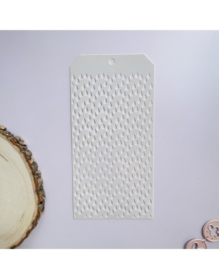 Gotas Patio stencil | Alúa Cid design