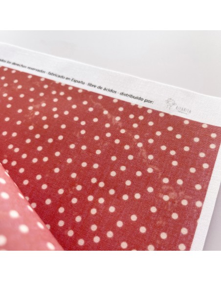 Dots binding fabric patio