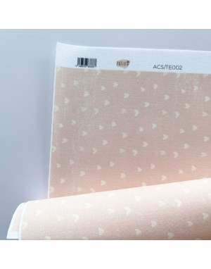 Corazones binding fabric sheet | Patio collection by Alúa Cid 2