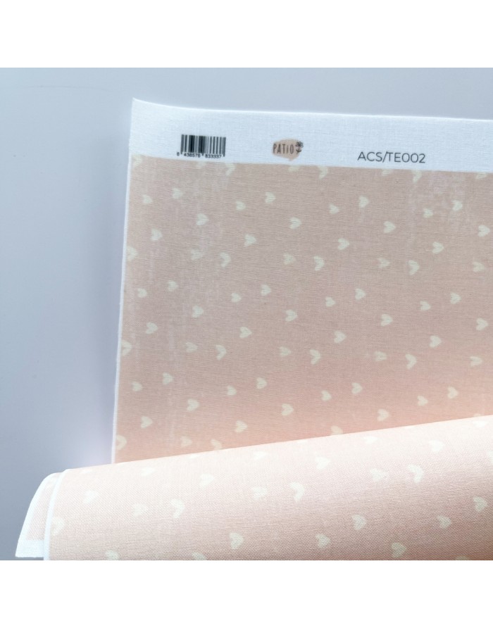 Corazones binding fabric sheet | Patio collection by Alúa Cid