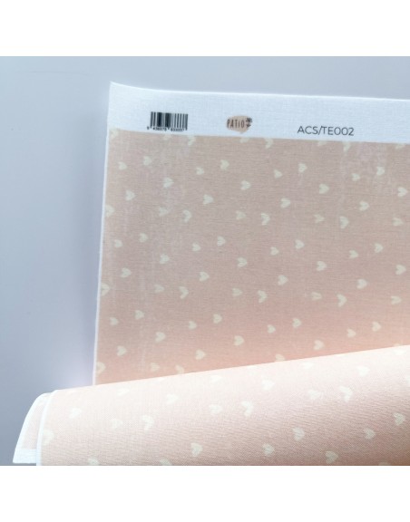 Corazones binding fabric sheet | Patio collection by Alúa Cid