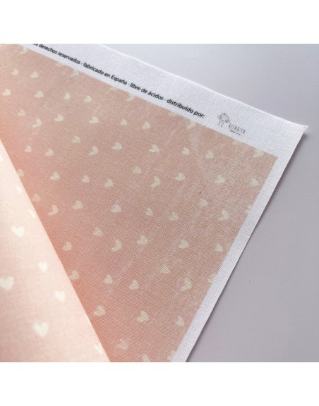 Corazones binding fabric sheet | Patio collection by Alúa Cid