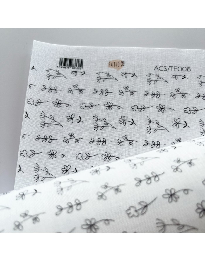 Flores binding fabric sheet | Patio collection by Alúa Cid