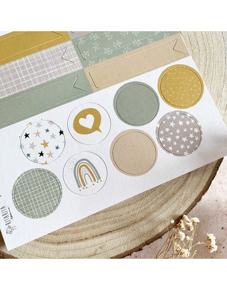 Rita's Diary Primavera stickers set | María de Moya