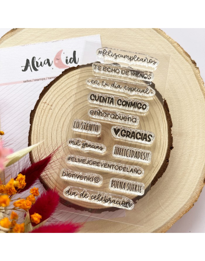 Momentos Especiales clear stamps set...