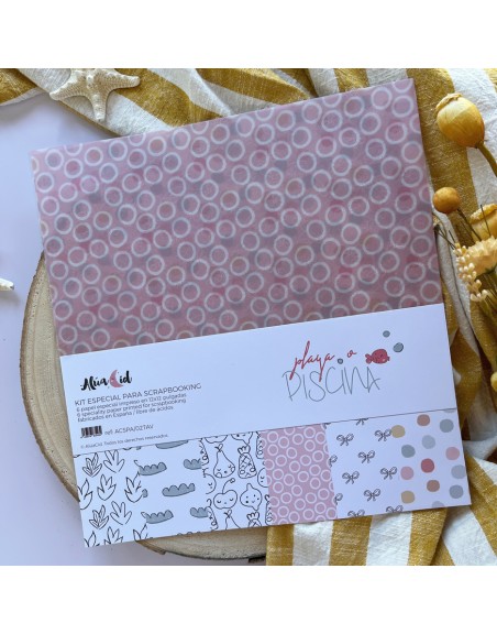 Special papers kit, 'Playa o Piscina'