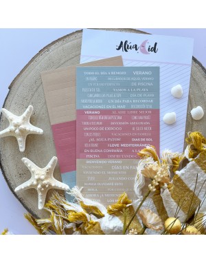 Playa o Piscina stickers set by Alúa Cid 2