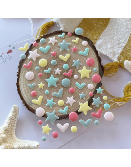 Playa o Piscina enamel dots