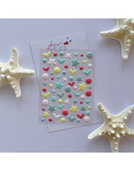 Playa o Piscina enamel dots