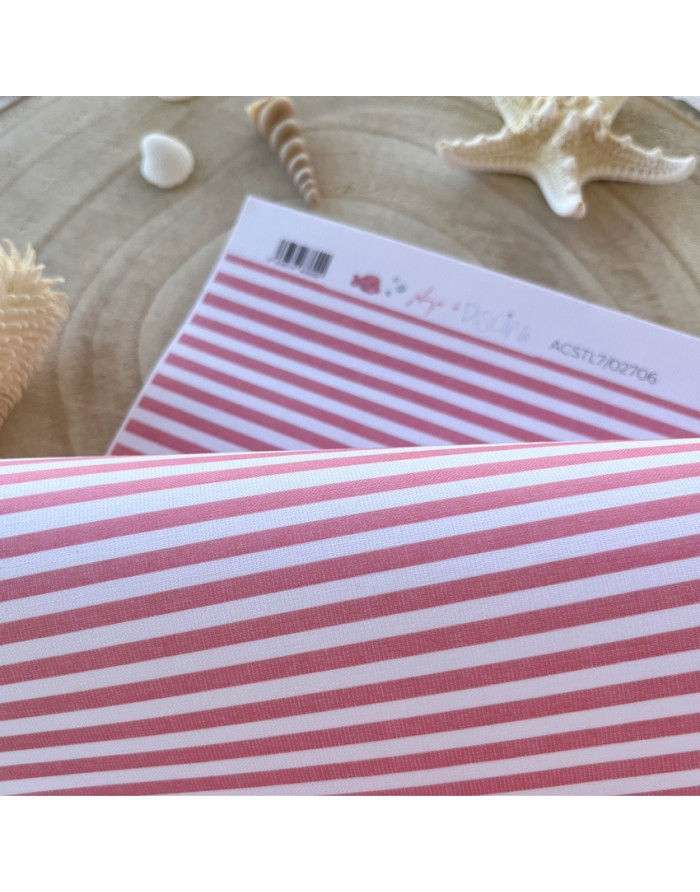 Listas de playa binding fabric sheet | Playa o piscina collection by Alúa Cid