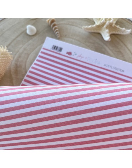 Listas de playa binding fabric sheet | Playa o piscina collection by Alúa Cid