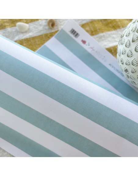 Listas de piscina binding fabric sheet | Playa o piscina collection by Alúa Cid