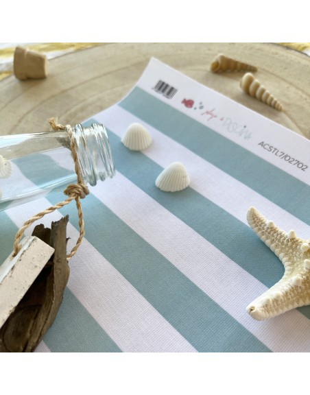 Pool stripes binding fabric Playa o piscina