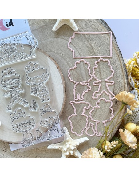 'Vamos a la playa' Stamp&Die Set