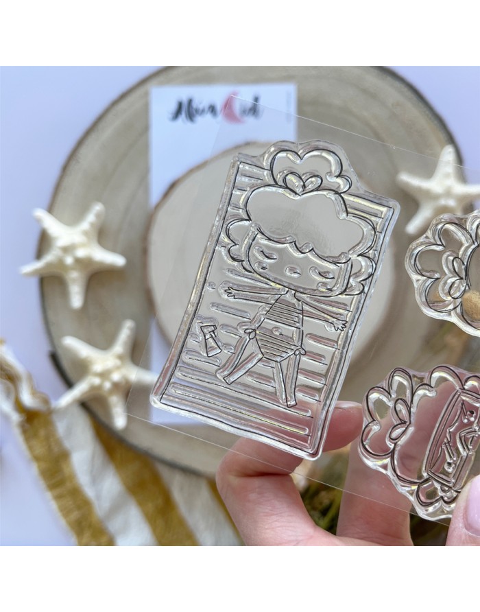 Vamos a la playa stamps & dies set |...