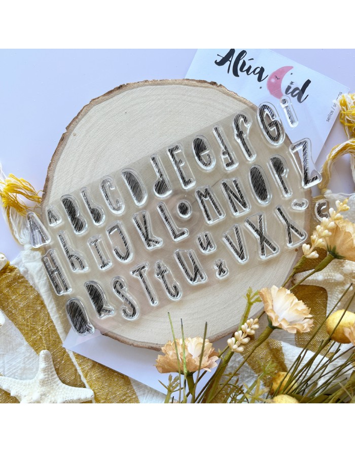 ABC verano clear stamps set | Alúa Cid