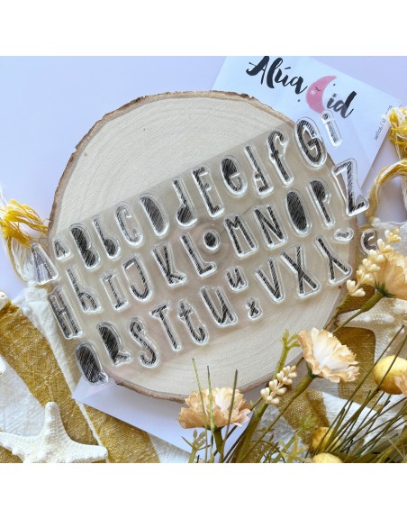 ABC verano stamp set