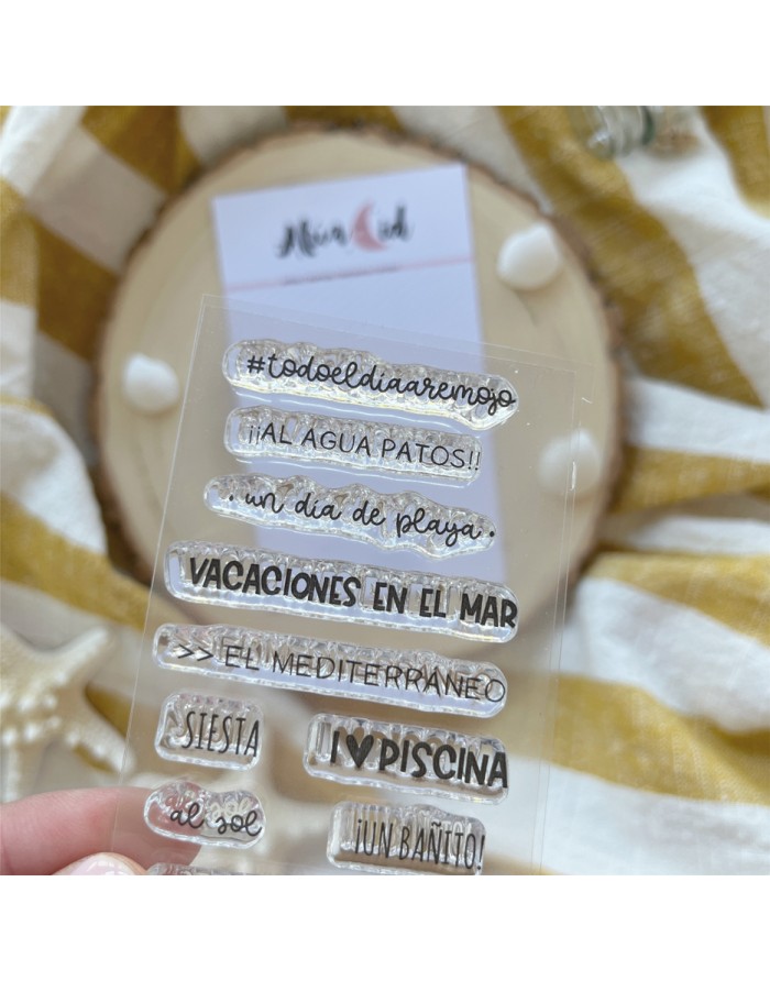 Momentos de Playa stamp set