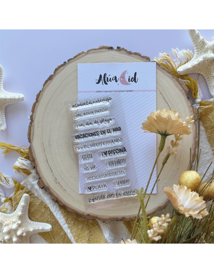 Momentos de Playa stamp set