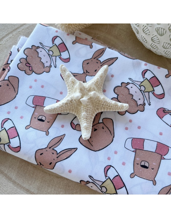 Sigue nadando fabric | Playa o piscina collection