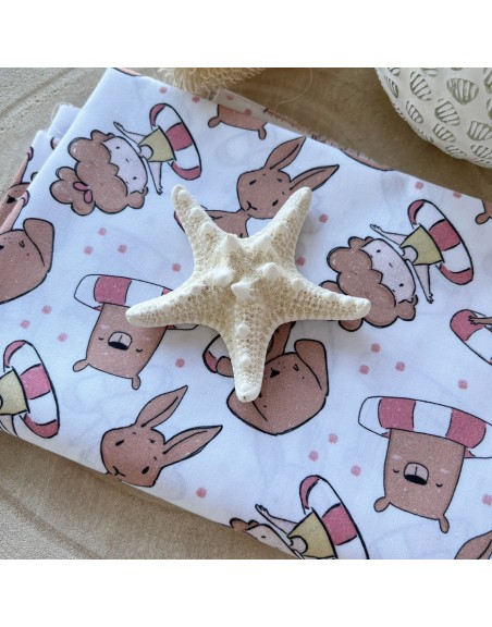 Sigue nadando fabric | Playa o piscina collection