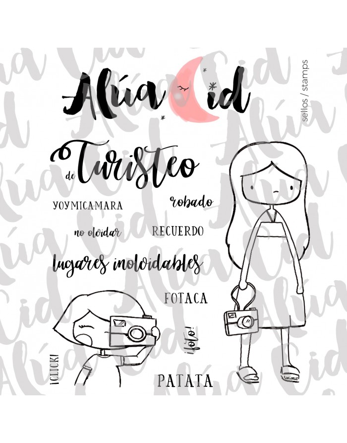 ¡Patata! clear stamps set | Alúa Cid