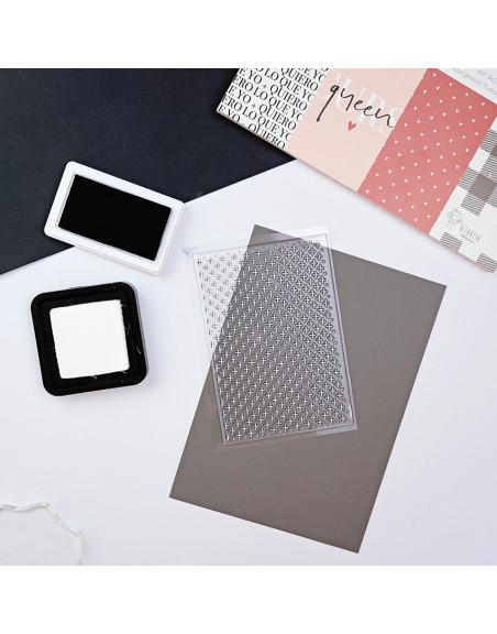 Fondo + clear stamp | Alúa Cid