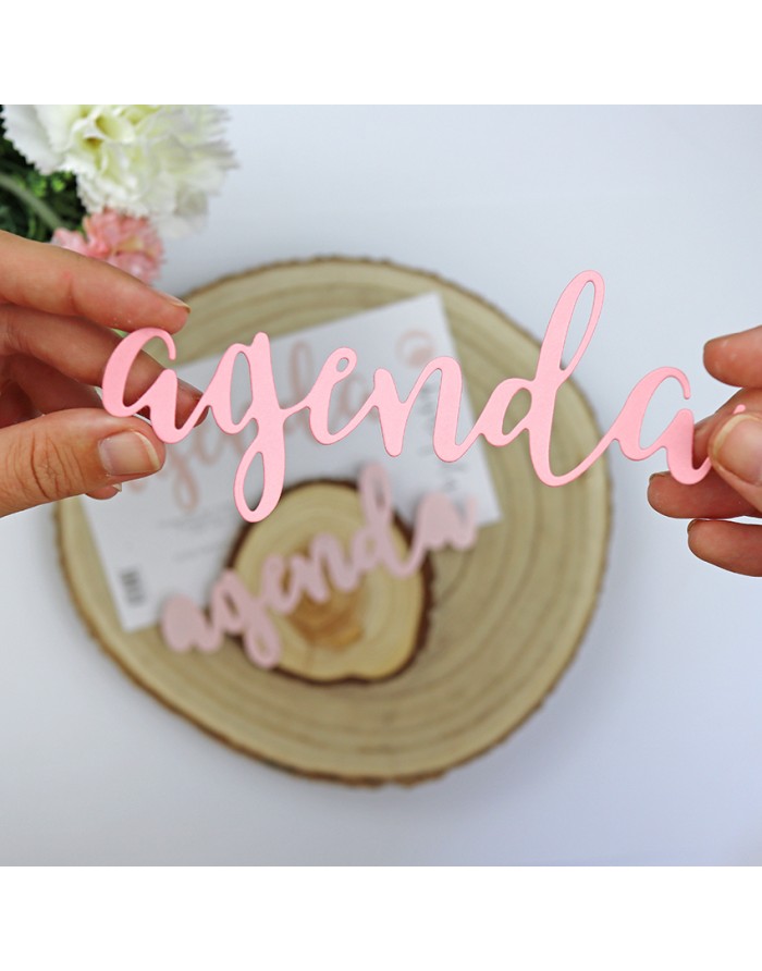 XL 'Agenda' Die XL 'Agenda' Die
