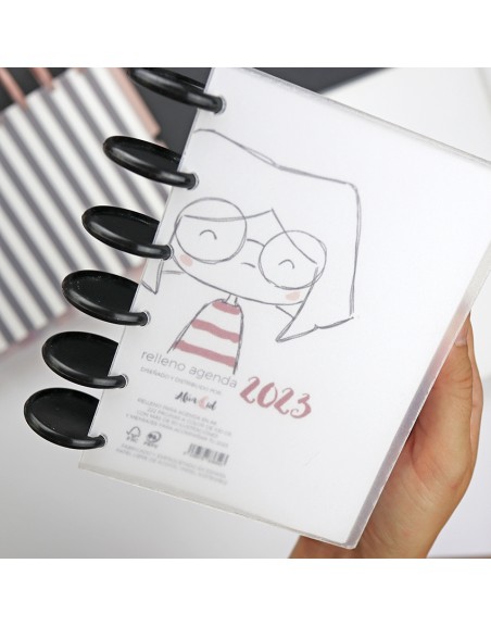 A6 DISC cover for noteboooks. Pack of 2