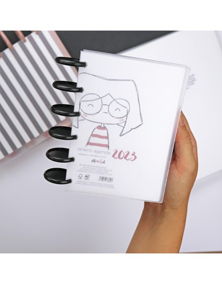 A6 DISC cover for noteboooks. Pack of 2