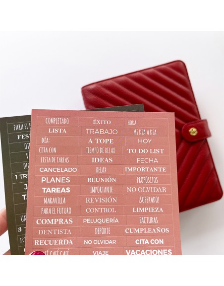 Planner stickers, 'LQY+Q'