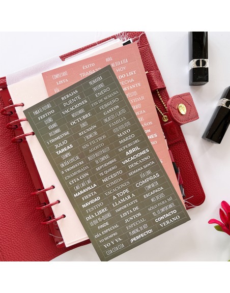 Planner stickers, 'LQY+Q'