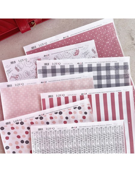 Maravillas LQY+Q binding fabric sheet | Alúa Cid design
