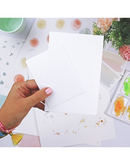Pack of basic Watercolor cards