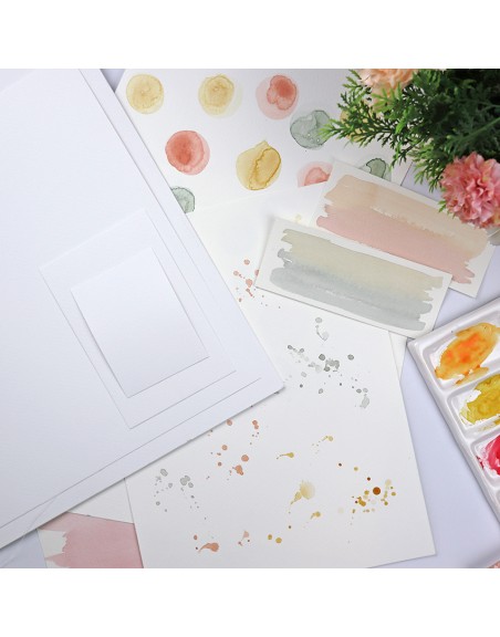 Pack of basic Watercolor cards